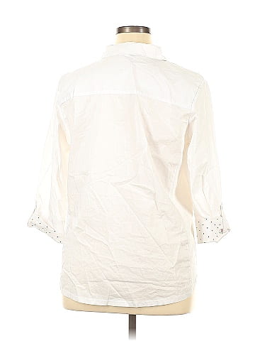Cathy 3/4 Sleeve Button-Down Shirt (view 2)