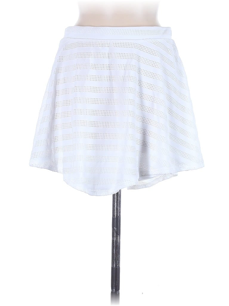 Pre-owned Material Girl Casual Skirt In White
