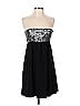 Theory Silver Black Cocktail Dress Size 4 - photo 1