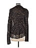Carol Horn Workshop 100% Viscose Gray Black Cardigan Size S - photo 2