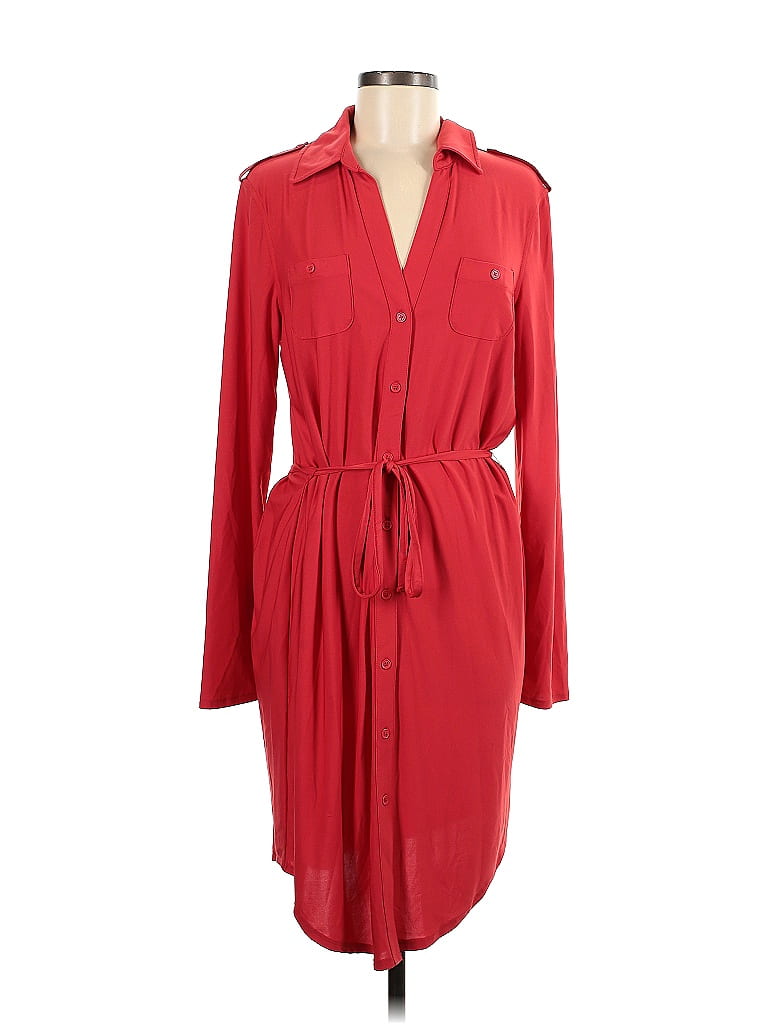 LRG Red Casual Dress Size L - photo 1
