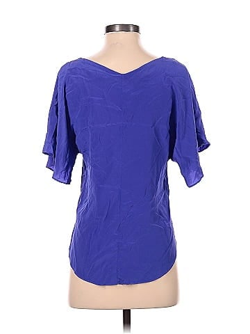 Aaron Ashe Short Sleeve Silk Top (view 2)
