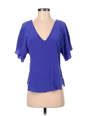 Aaron Ashe Short Sleeve Silk Top (view 1)