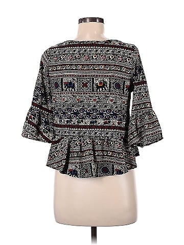 Peach Royal 3/4 Sleeve Blouse (view 2)