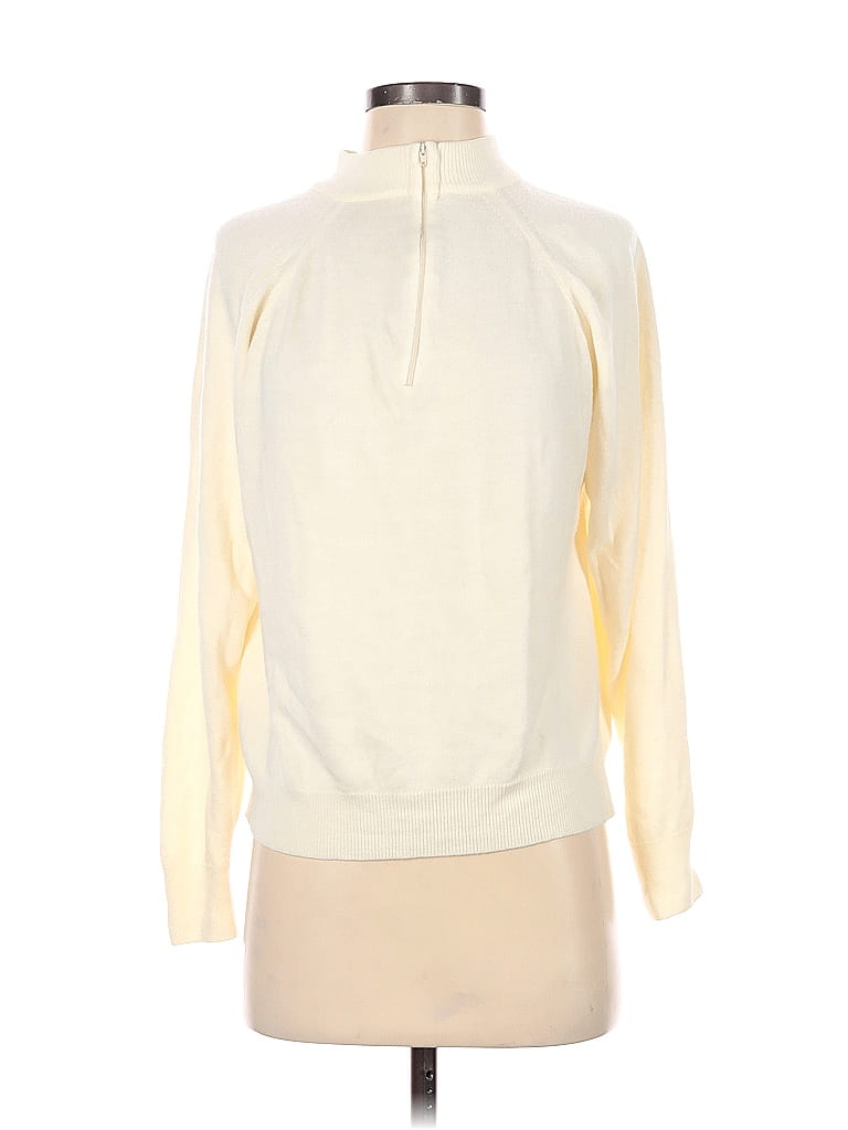 Sleeveless Turtle Neck  Sweater - Ivory main image 1