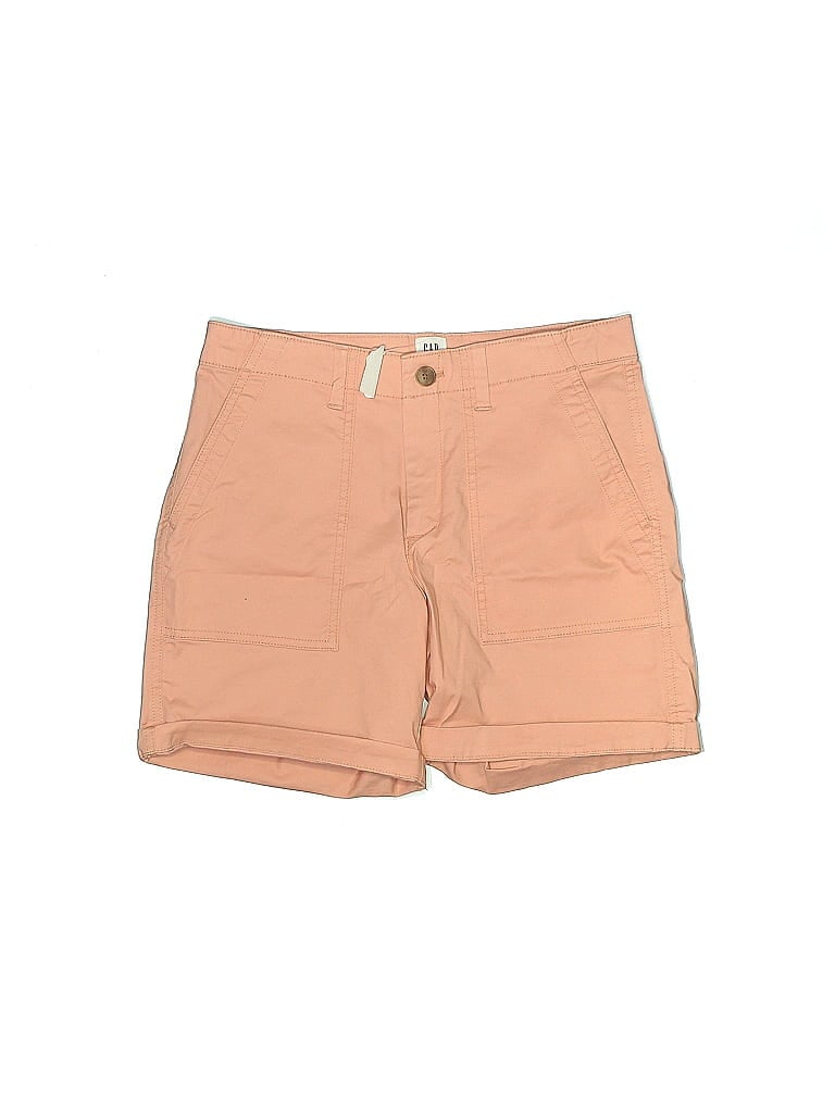 Gaya Solid Tan Khaki Shorts Size 2 - photo 1