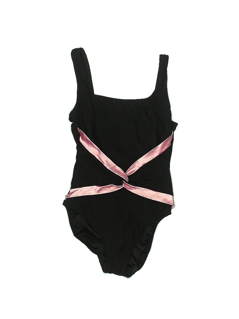 Pre-owned Longitude Bodysuit In Black