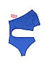 Edikted Blue Bodysuit Size M - photo 2