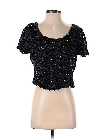 Carmen Carmen Marc Valvo Short Sleeve Top (view 1)