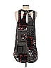 Alya 100% Polyester Paisley Black Casual Dress Size XS - photo 2