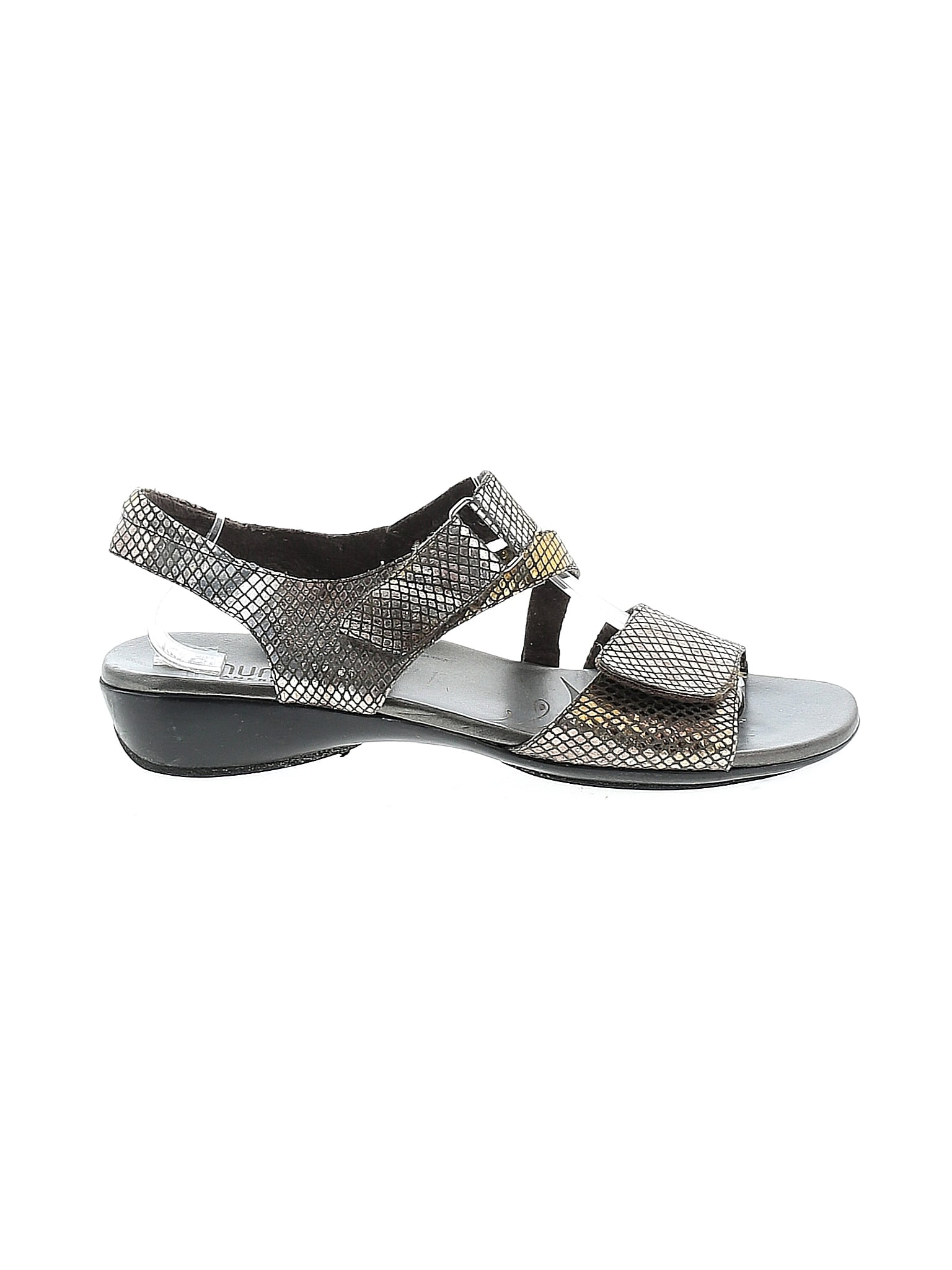 munro silver sandals
