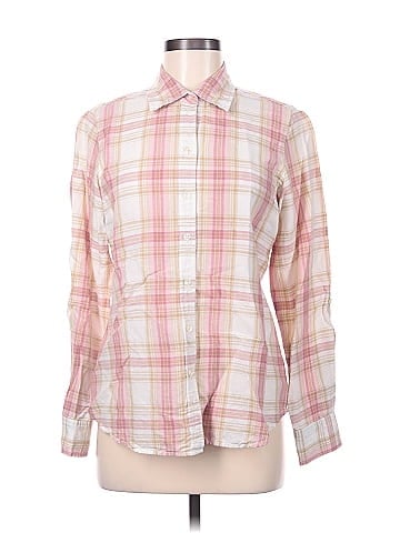 Liz & Co. Long Sleeve Button-Down Shirt (view 1)