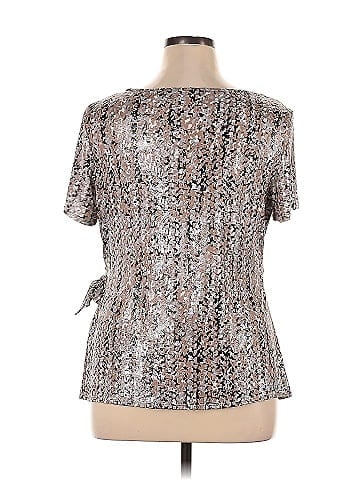 db established 1962 Short Sleeve Blouse (view 2)
