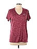 Laggo 100% Polyester Burgundy Active T-Shirt Size L - photo 1