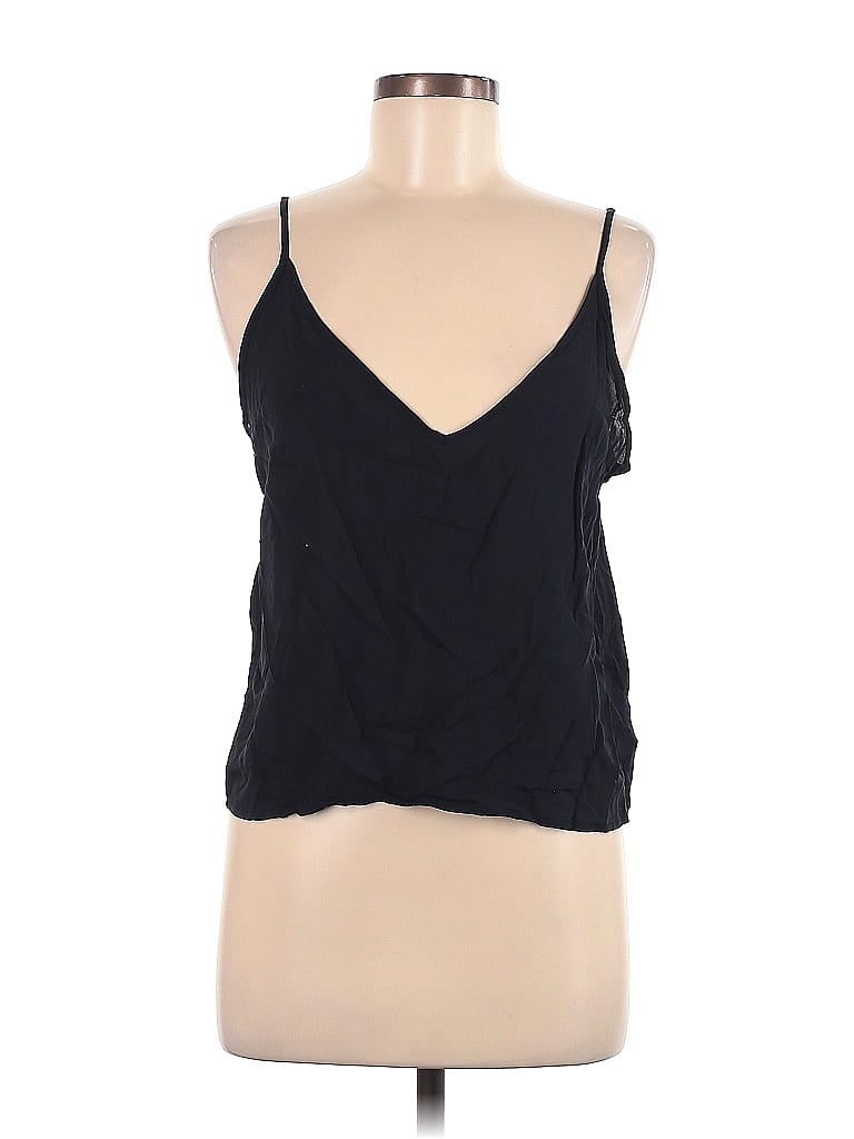 Pre-owned Urban Outfitters Sleeveless Top Black Halter Neckline Tops