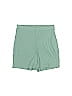 Out From Under Solid Green Shorts Size S - photo 1