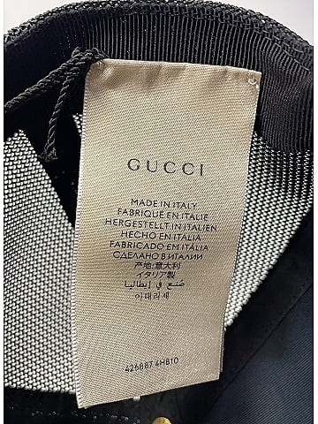 Gucci Kingsnake Print GG Supreme Baseball Hat (view 2)