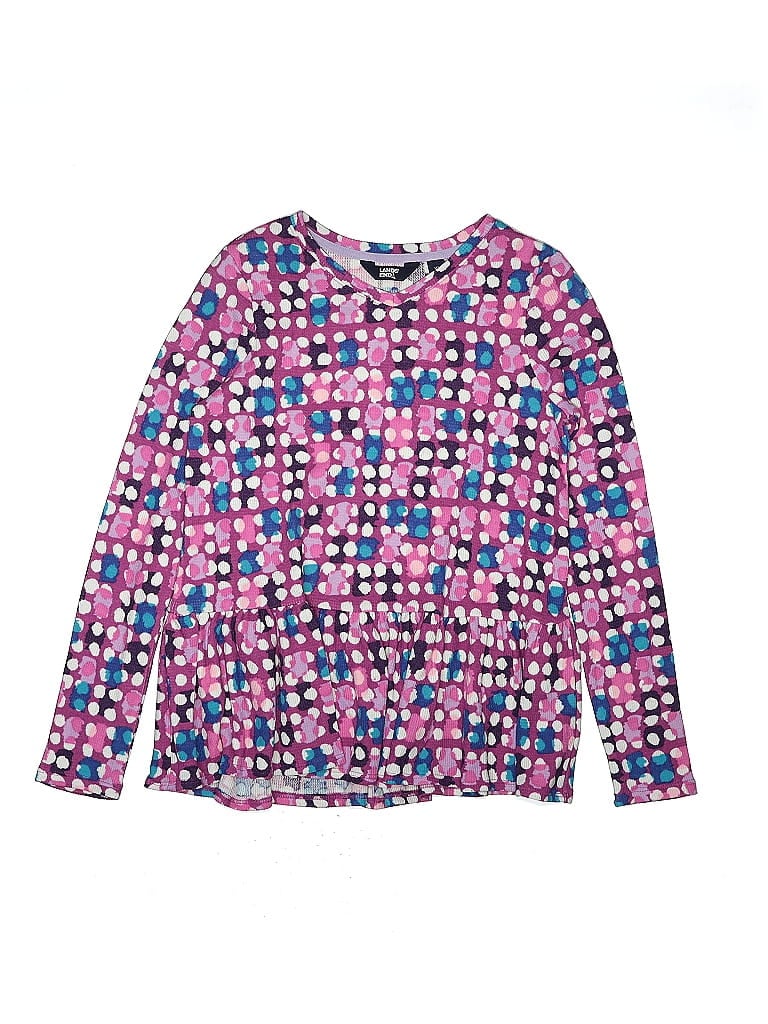 Pre-owned Lands' End Kids'  Dress In Pink