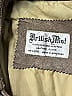 British Mist 100% Leather Brown Leather Jacket Size 15 - 16 - photo 3