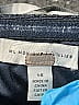 ML Monique Lhuillier 100% Polyester Metallic Blue Cocktail Dress Size 10 - photo 3