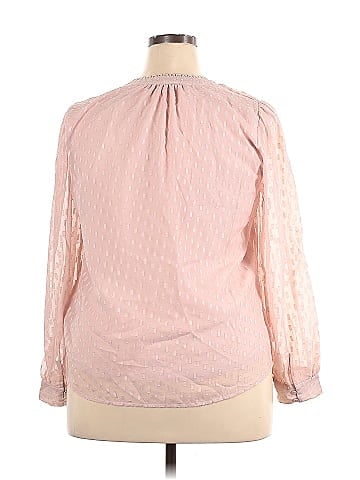 Sharagano Long Sleeve Blouse (view 2)