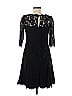 Eliza J Black Cocktail Dress Size 8 - photo 2