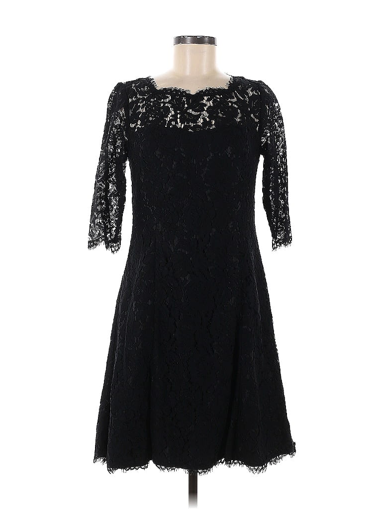 Eliza J Black Cocktail Dress Size 8 - photo 1