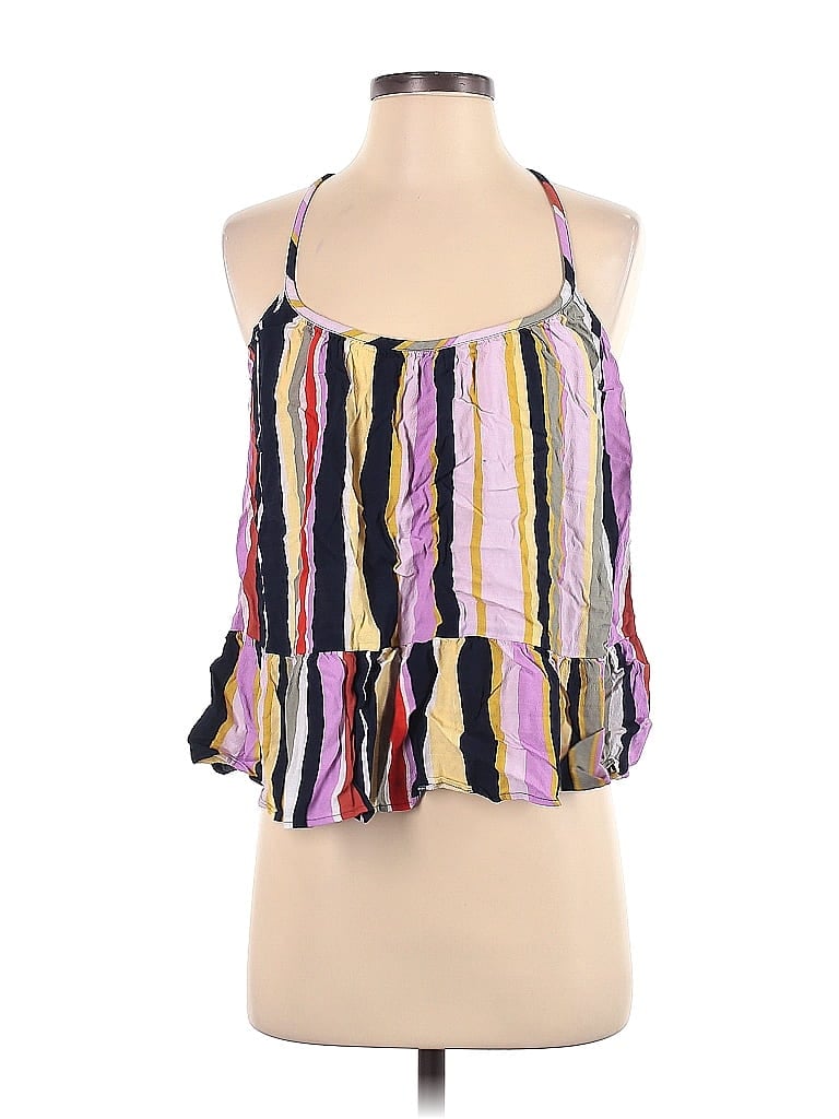 Ann Taylor LOFT 100% Viscose Purple Sleeveless Blouse Size S - photo 1
