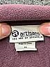 Artisans 100% Polyester Purple Fleece Size M - photo 3