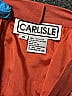Carlisle 100% Acetate Solid Orange Red Formal Skirt Size 10 - photo 3