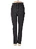 Melville Solid Chevron-herringbone Black Jeans Size EU 42 / US 12 - photo 1