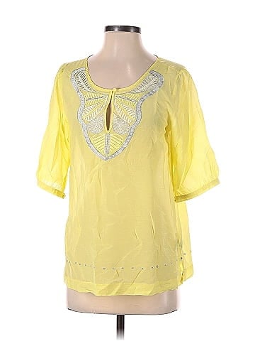 BCBGMAXAZRIA Short Sleeve Blouse (view 1)