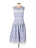 ML Monique Lhuillier Blue Casual Dress Size 10 - photo 1