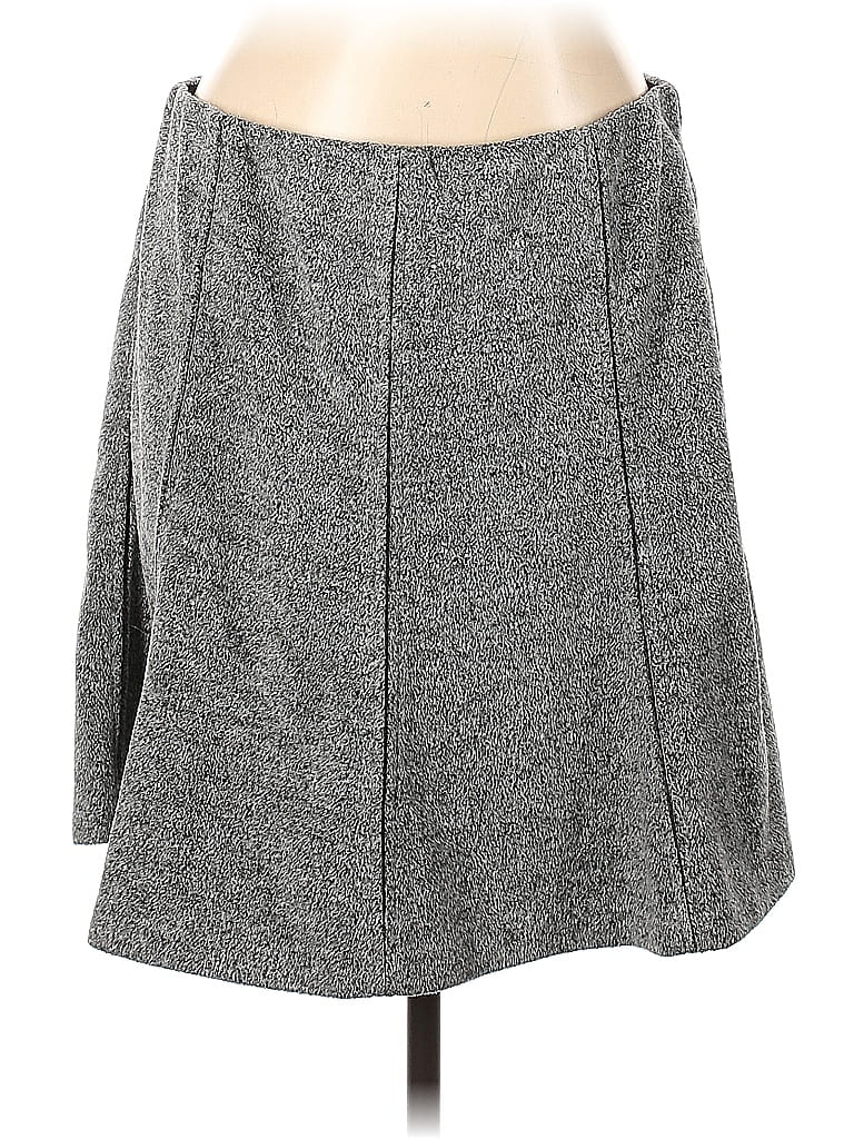 Pre-owned Ann Taylor Loft Casual Skirt In Gray