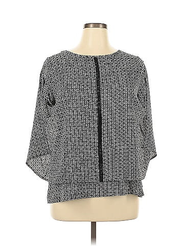 Noir 3/4 Sleeve Blouse (view 1)