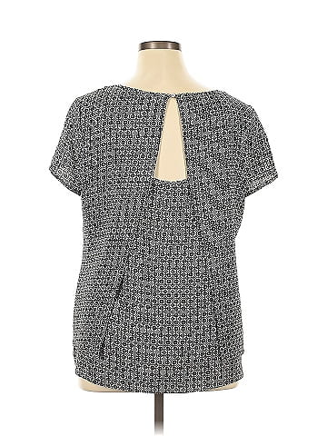 Noir 3/4 Sleeve Blouse (view 2)