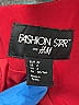 Fashion Star for H&M 100% Polyester Red Cocktail Dress Size 2 - photo 3