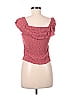 Chenault Girl 100% Rayon Red Short Sleeve Top Size 8 - photo 2