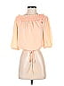 Streetwear Orange 3/4 Sleeve Blouse Size S - photo 1