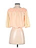 Streetwear Orange 3/4 Sleeve Blouse Size S - photo 2