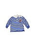 Carter's 100% Cotton Blue Long Sleeve Top 0-3 MO / 3 MO - photo 1