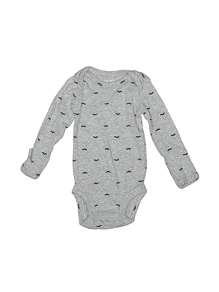 Pre-owned Carter's Babies' Long Sleeve Onesie