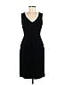 Charles Chang-Lima Solid Black Cocktail Dress Size 8 - photo 1