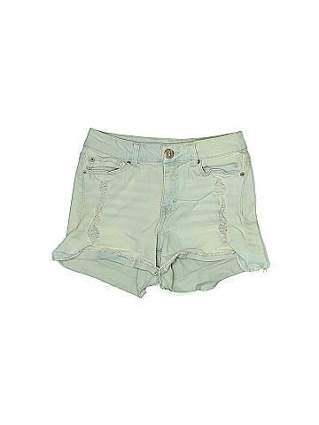 Blue Planet Denim Shorts (view 1)