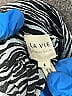 La Vie Animal Print Black Long Sleeve Blouse Size S - photo 3