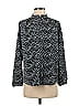 La Vie Animal Print Black Long Sleeve Blouse Size S - photo 1