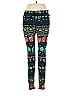 Lularoe Print Teal Black Leggings Size 1X (Tall & Curvy) - photo 1