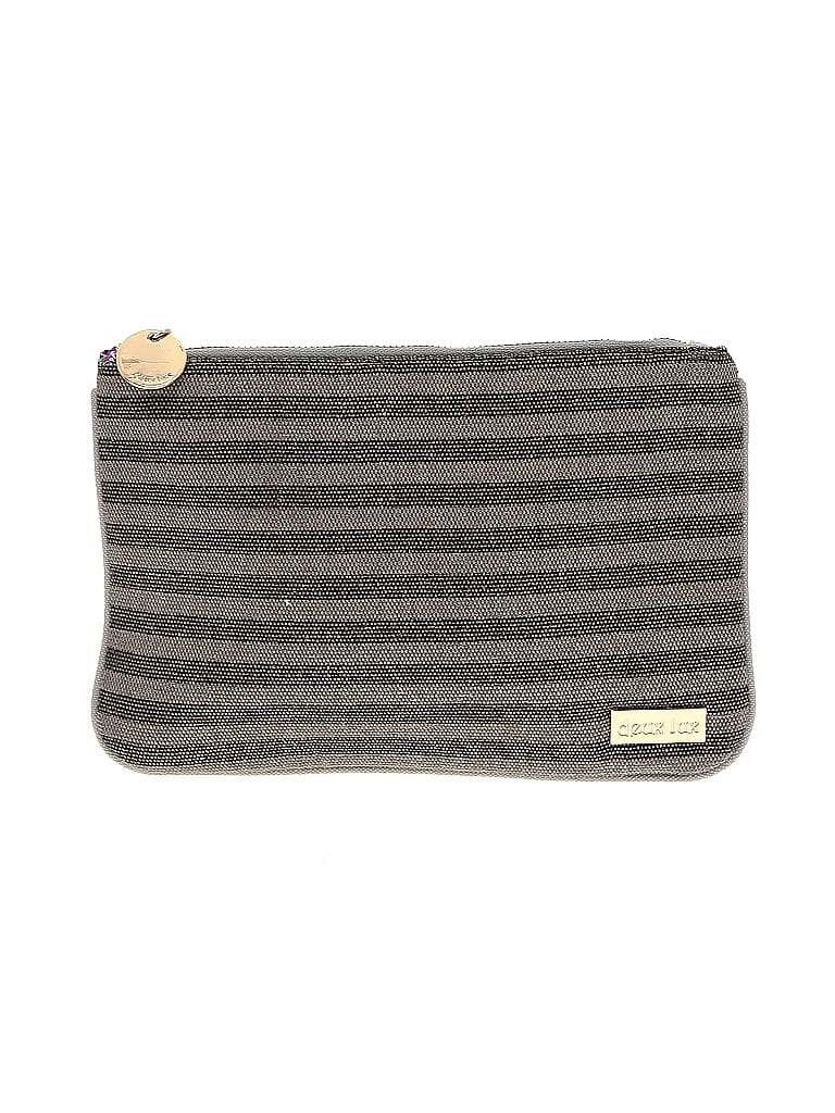 Deux Lux Gray Tan Clutch One size - photo 1