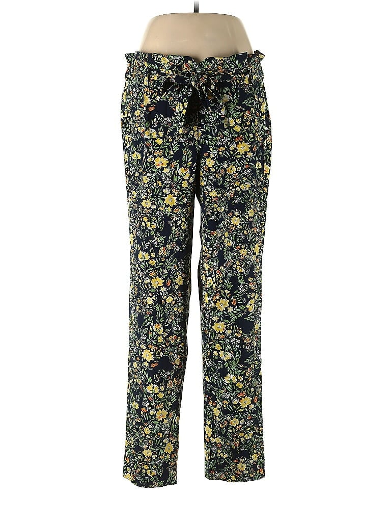 Soho Floral Yellow Casual Pants Size L - photo 1