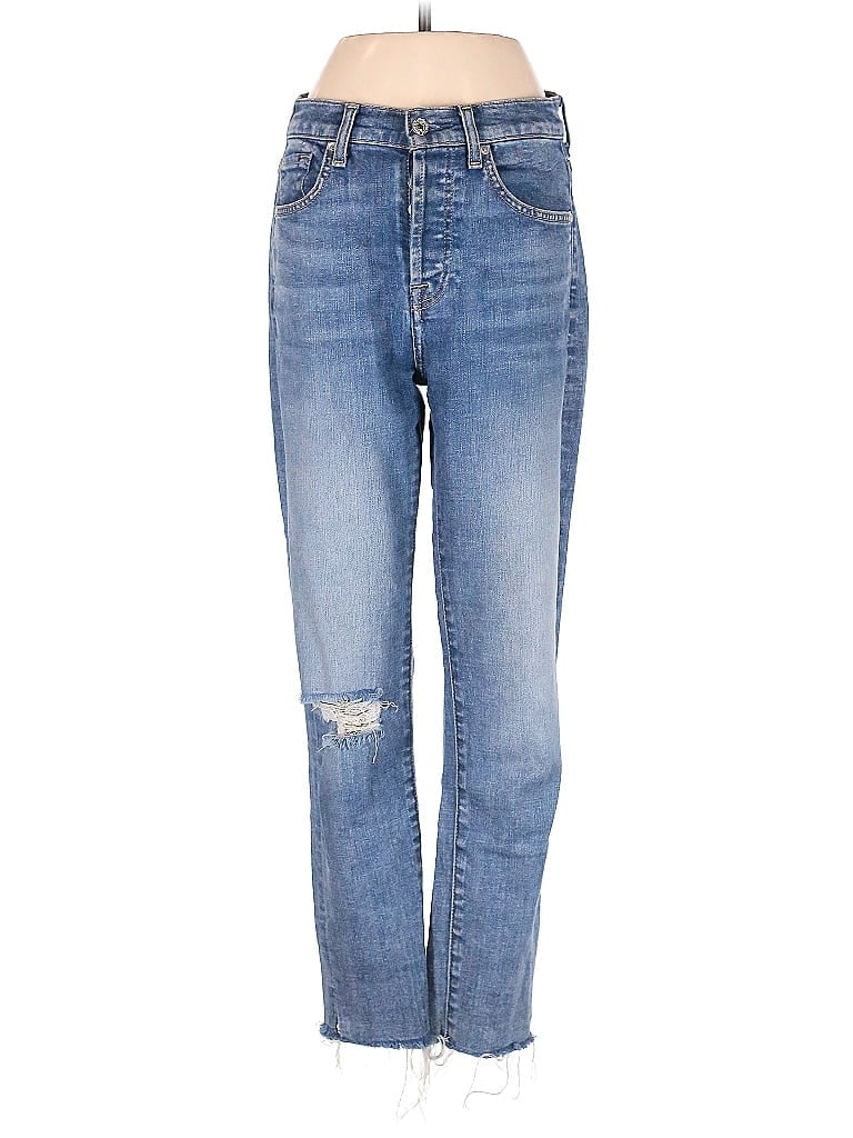 Click to view more detailed imagery on our partner's website Pre-owned 7 For All Mankind Jeans In Blue